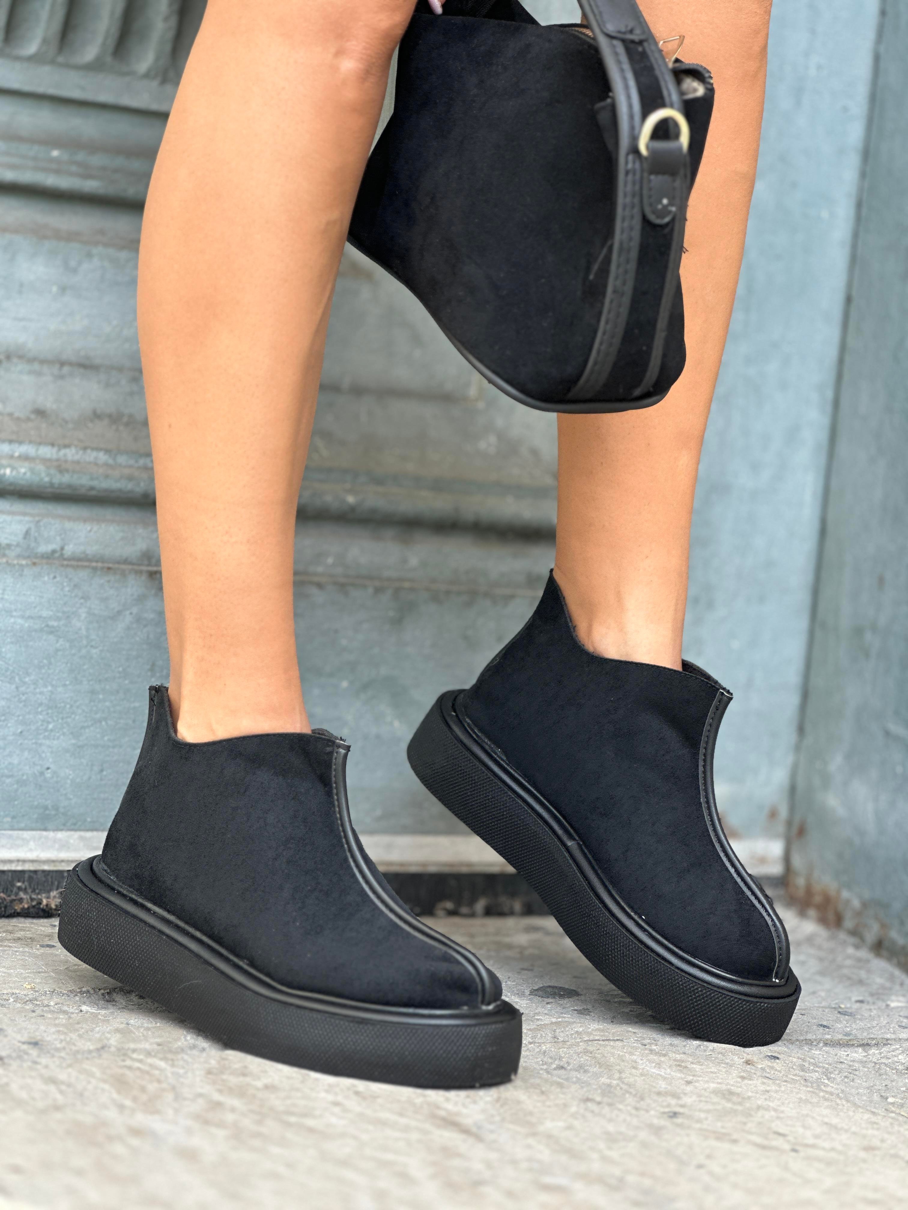 Lena Bot Siyah - ANKLE BOOTS