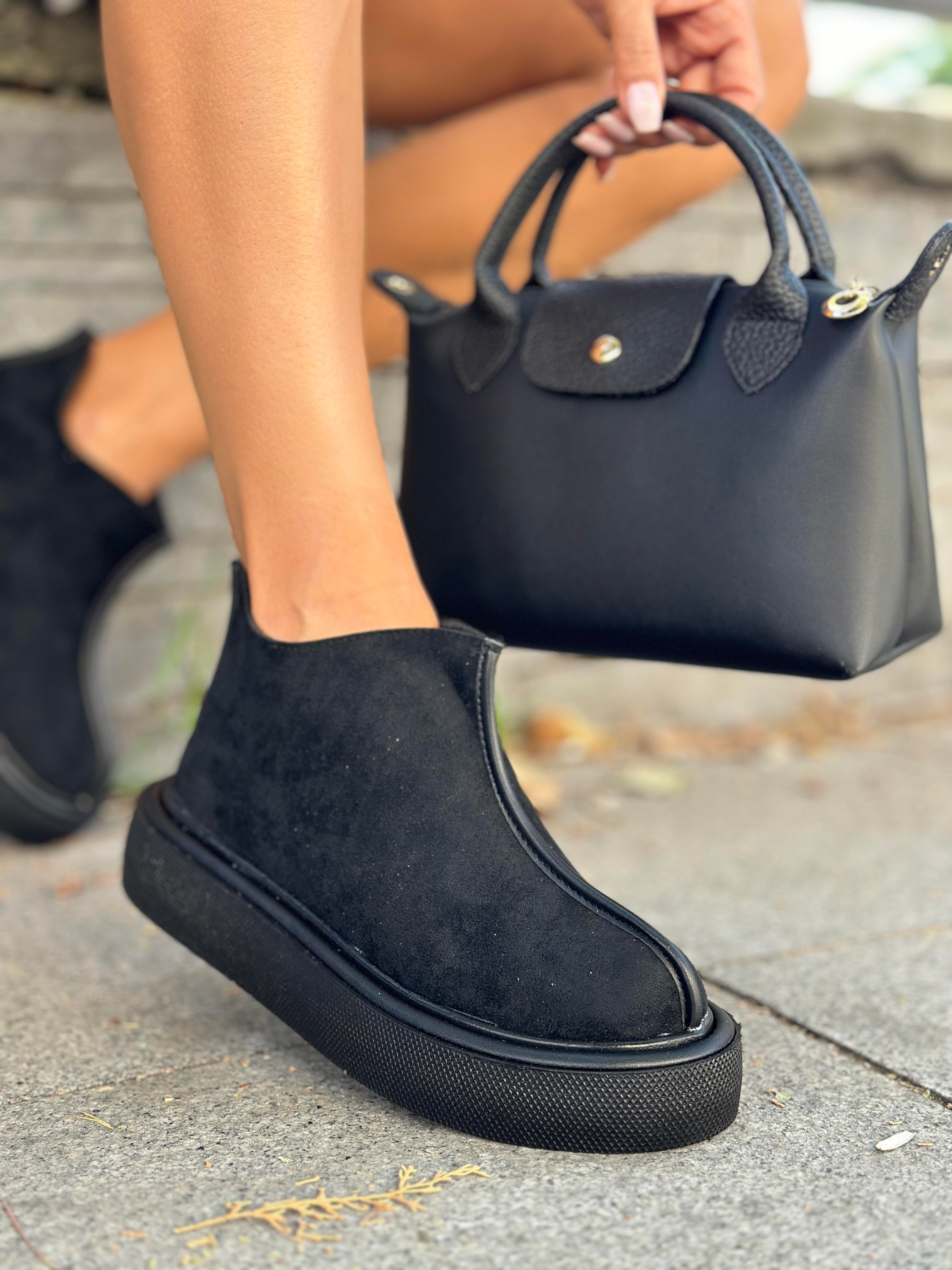 Lena Bot Siyah - ANKLE BOOTS