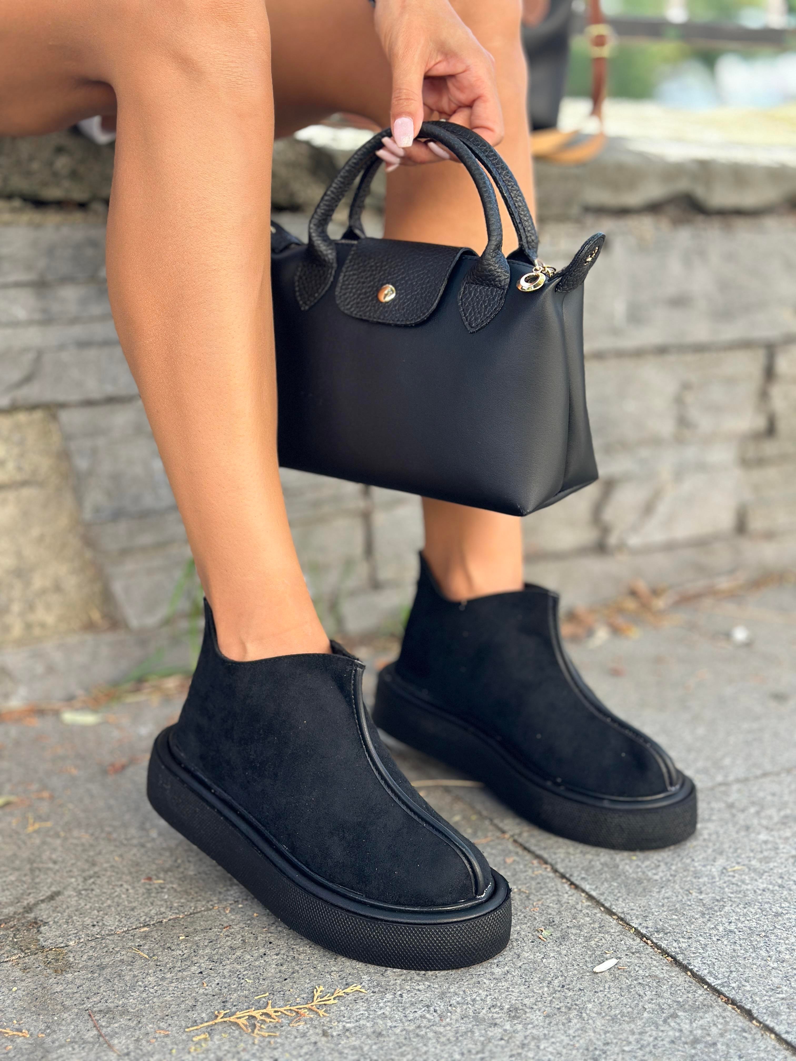 Lena Bot Siyah - ANKLE BOOTS