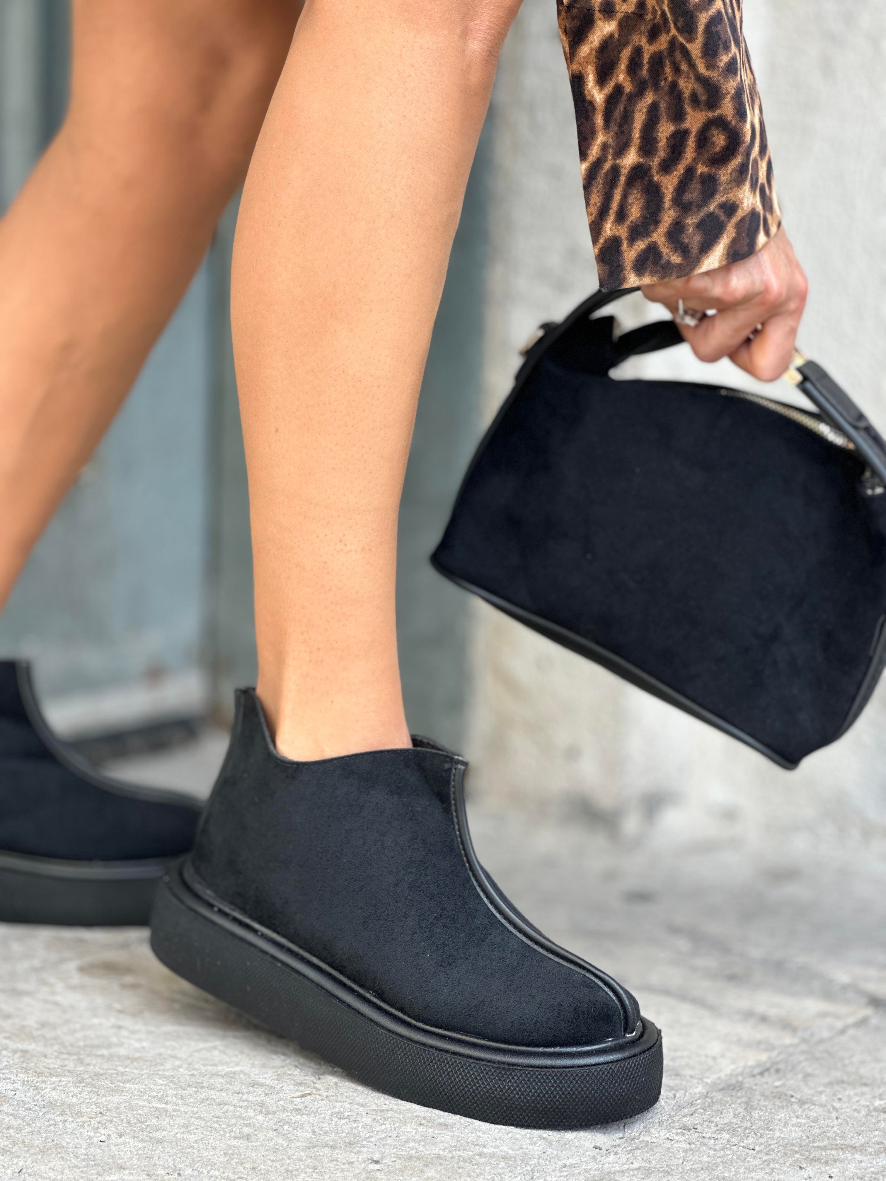 Lena Bot Siyah - ANKLE BOOTS
