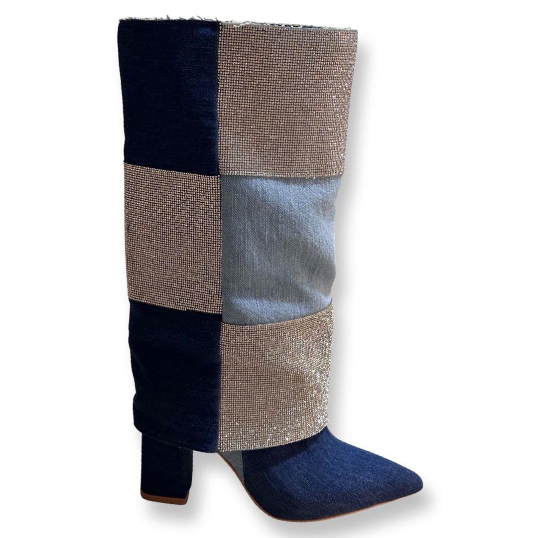 Lenora Uzun Çizme Kot Rengi - WOMAN SHOES