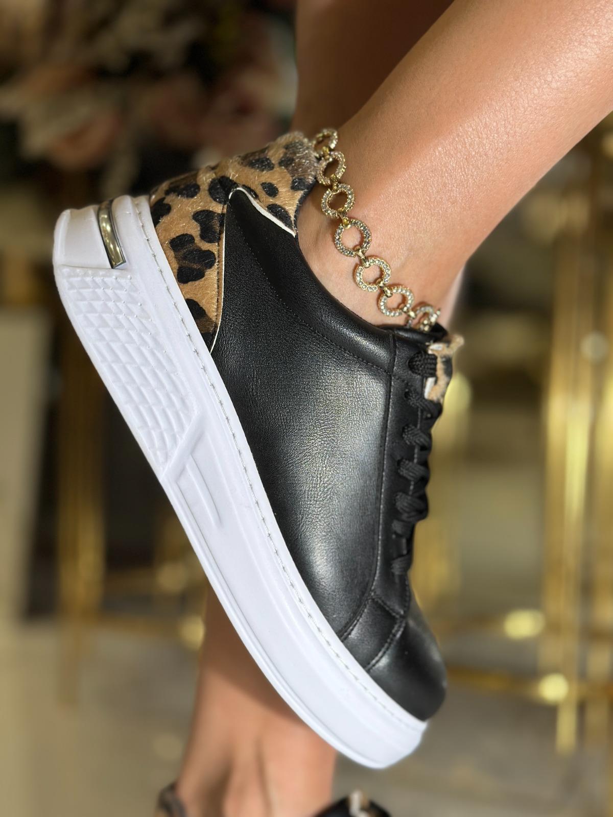 Leoni Spor Ayakkabı Siyah - WOMAN SHOES