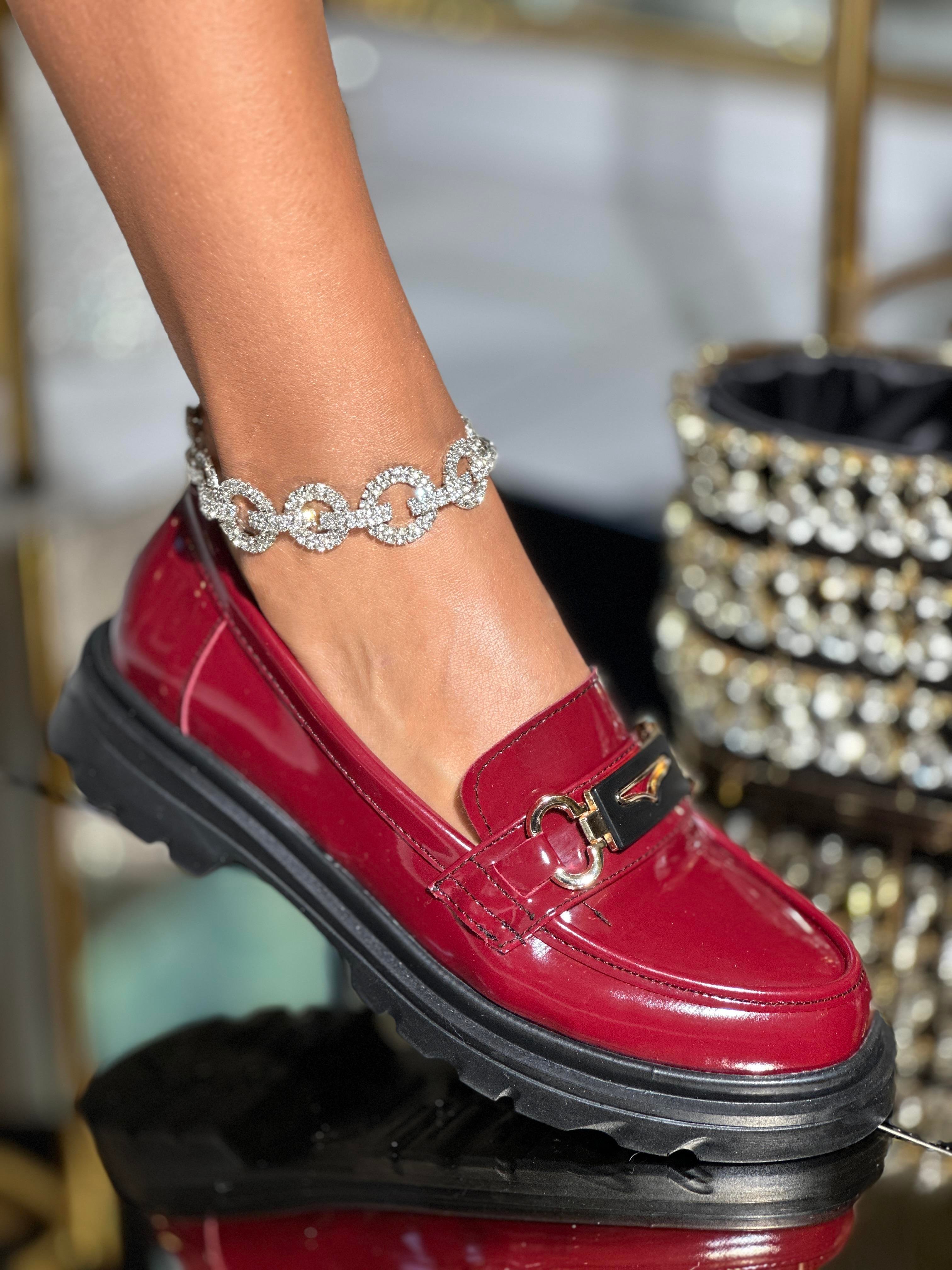 Lessy Rugan Loafer Kırmızı - KADIN AYAKKABI