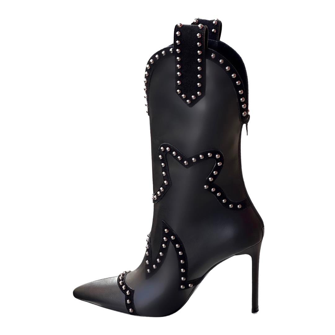 Libby Bot Siyah - KADIN AYAKKABI