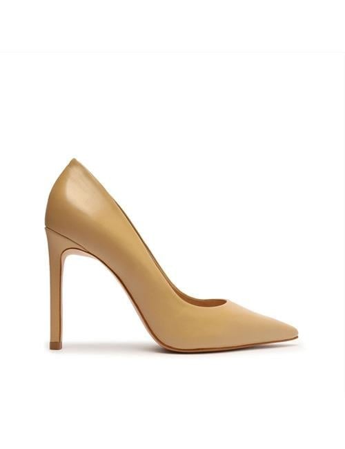 Loila Deri Stiletto Bej - Stiletto