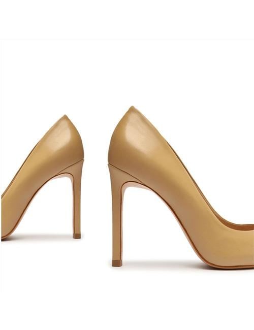 Loila Deri Stiletto Bej - Stiletto