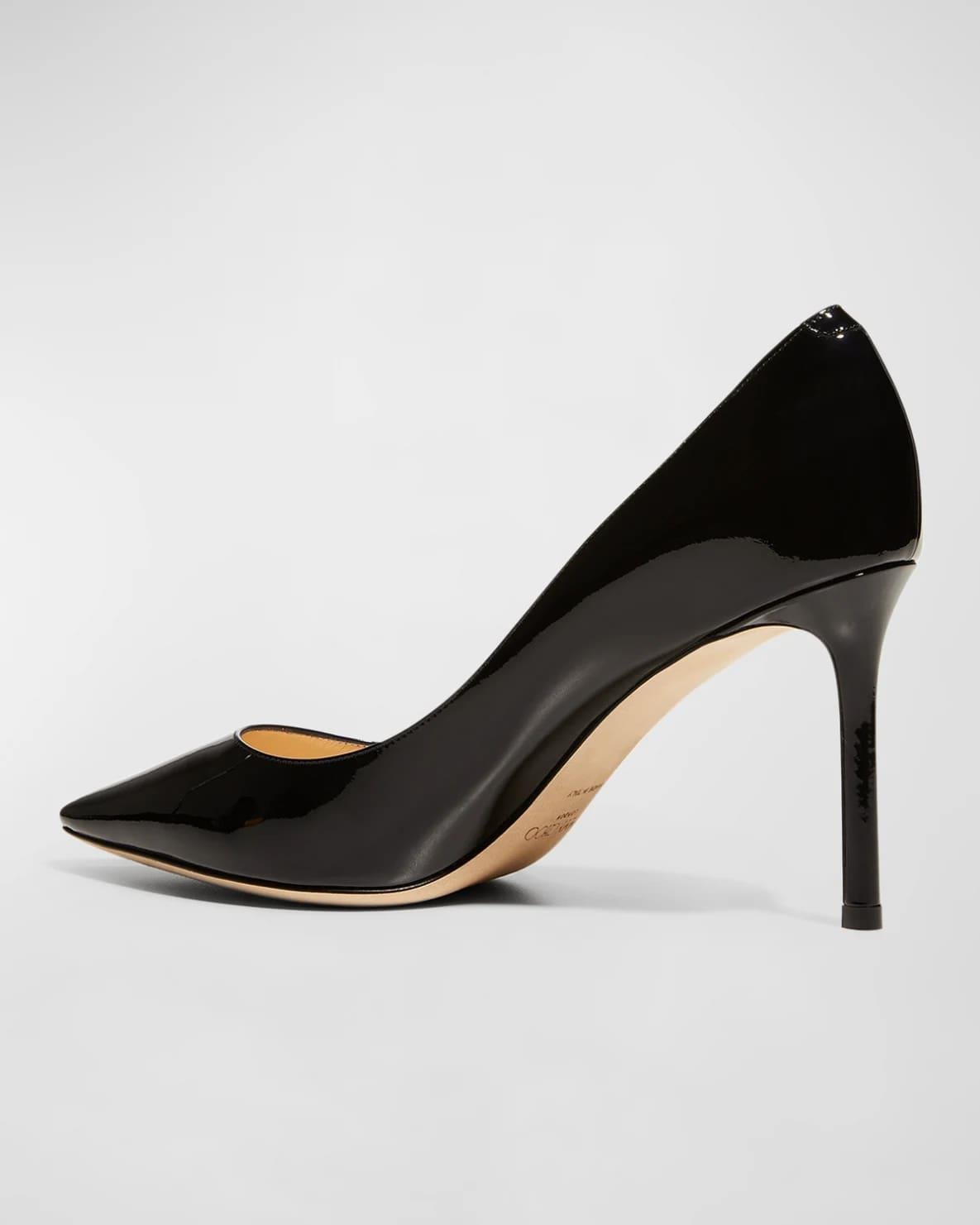 Loila Rugan Stiletto Siyah - KADIN AYAKKABI