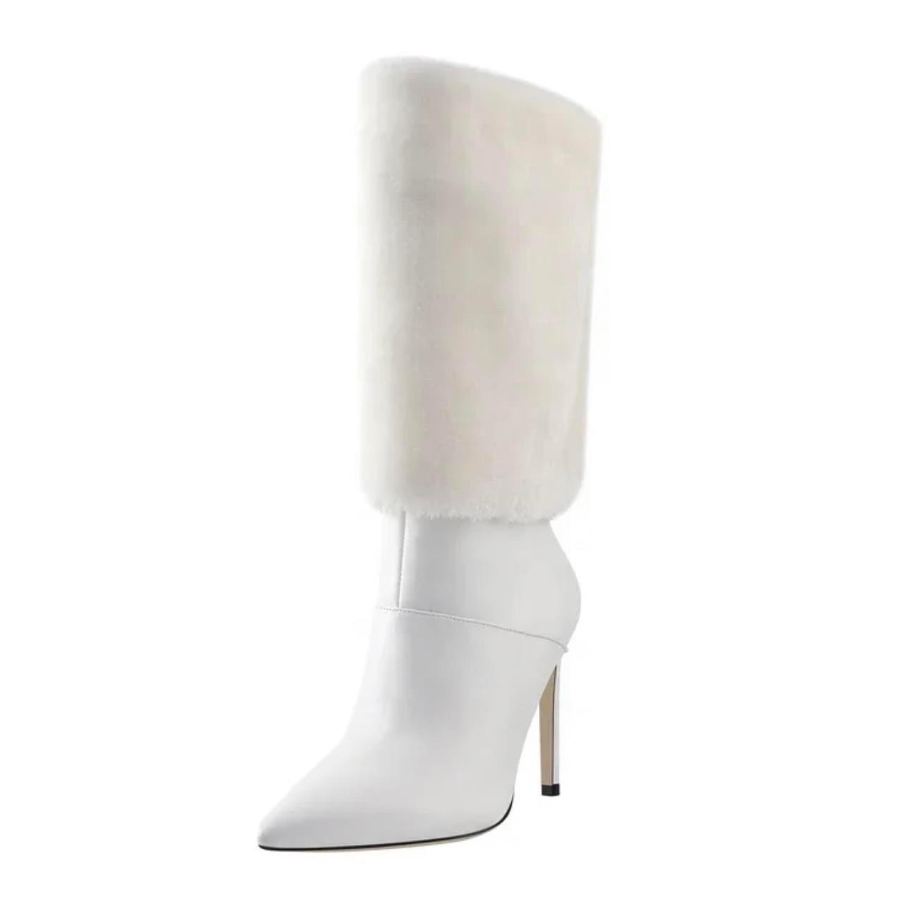 Lonea Boots White - Topuklu Bot