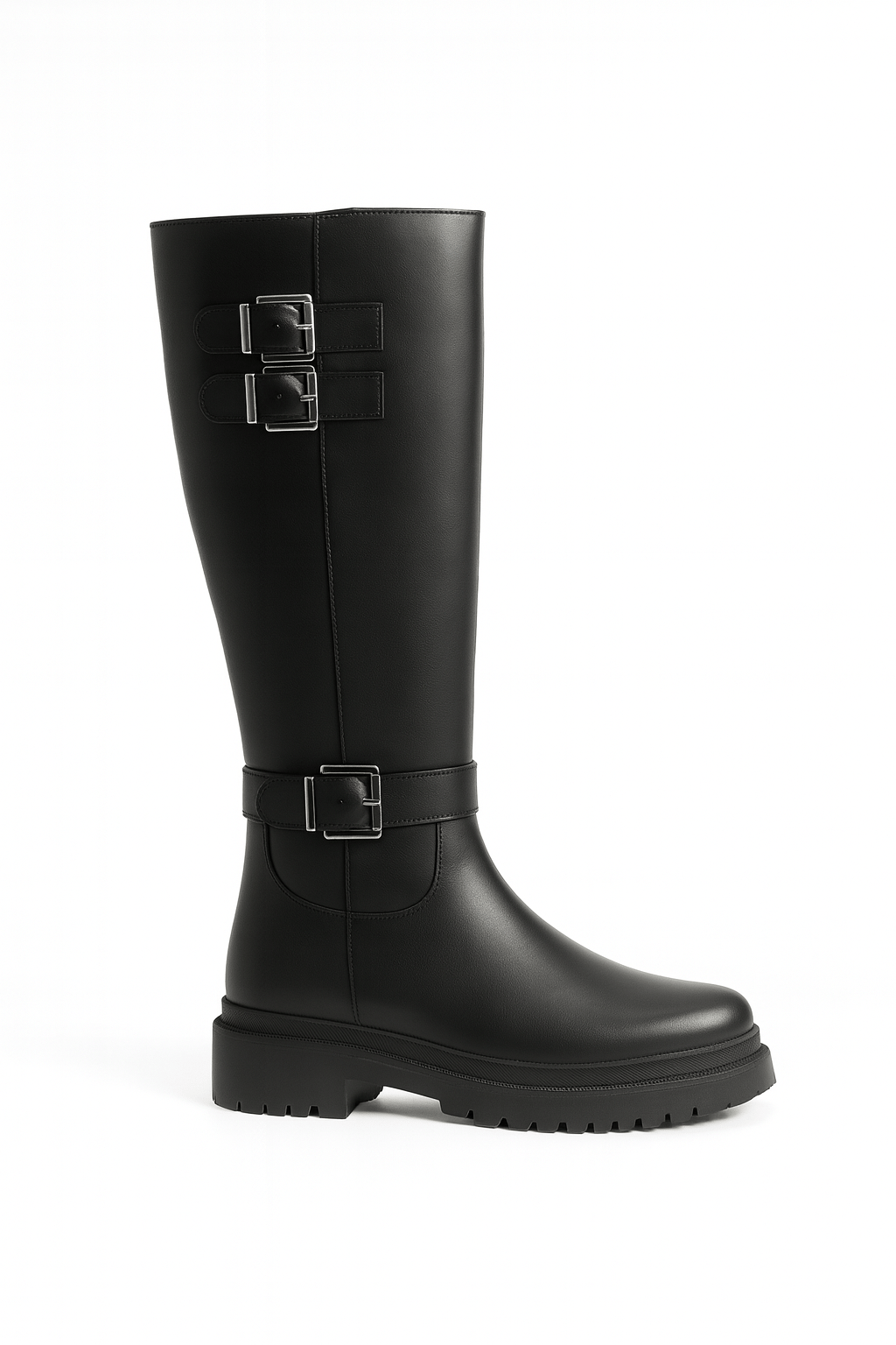 Luccy Diz Altı Uzun Çizme Siyah - WOMAN SHOES