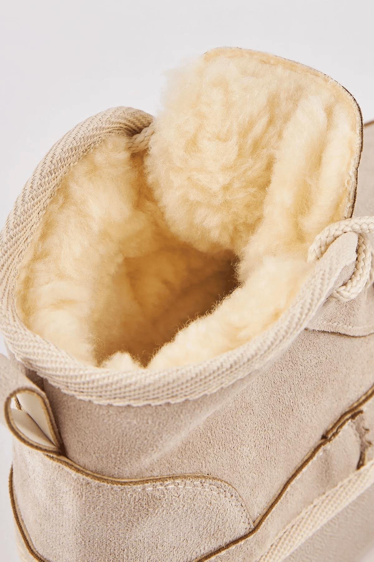 Lui Bot Bej - ANKLE BOOTS