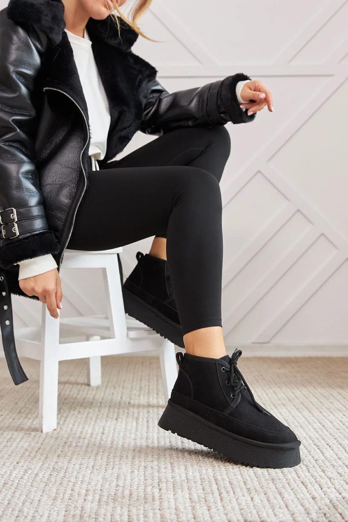 Lui Bot Siyah - ANKLE BOOTS