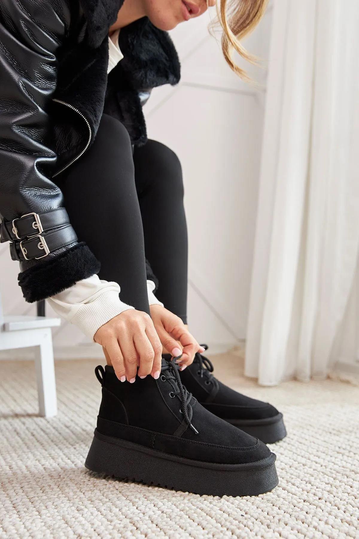 Lui Bot Siyah - ANKLE BOOTS