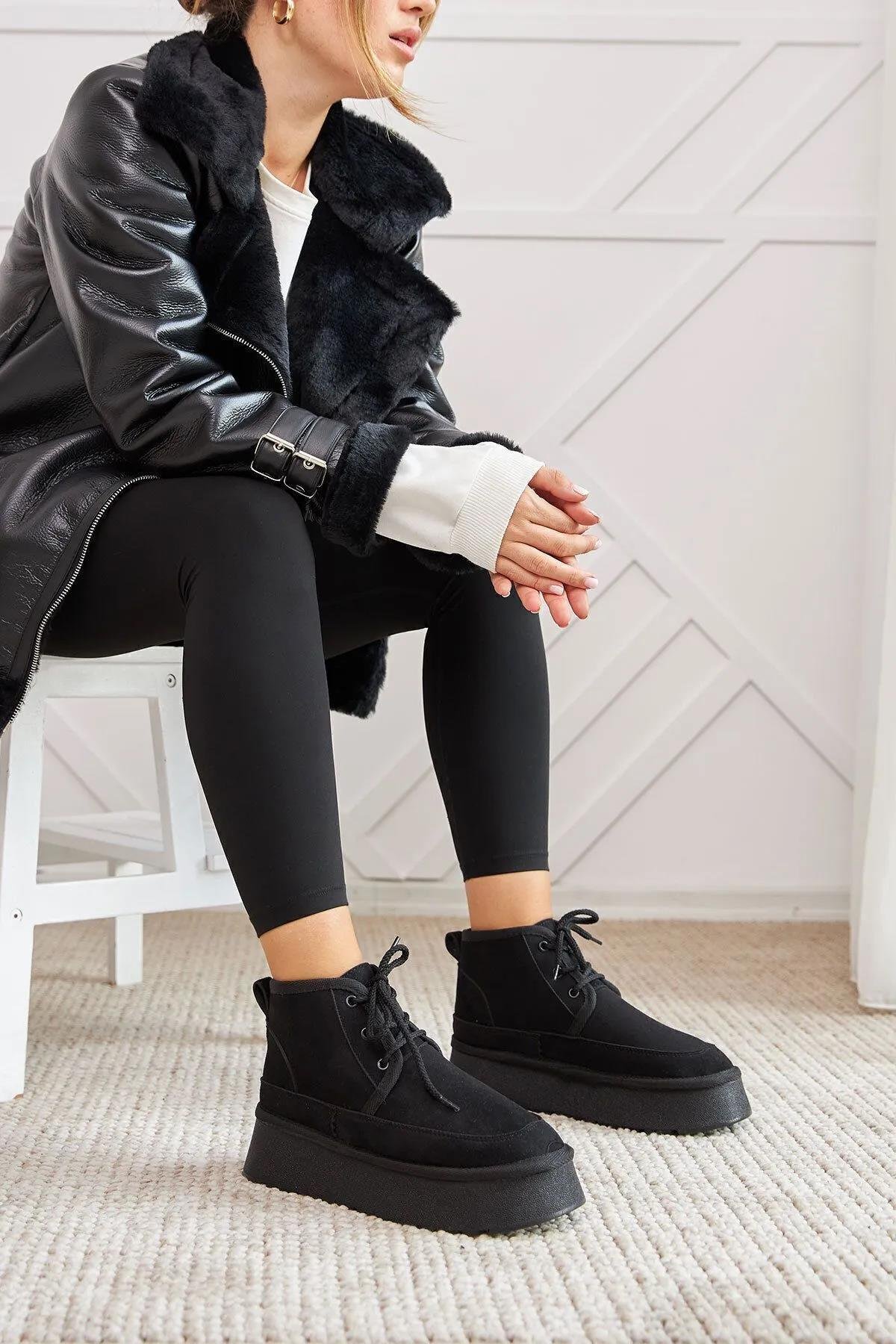 Lui Bot Siyah - ANKLE BOOTS