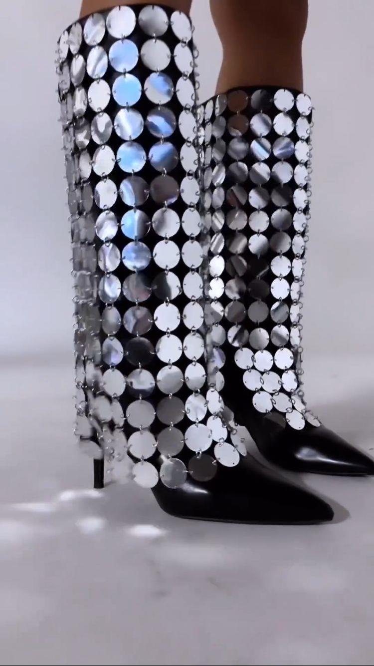 Luiza Çizme Siyah - WOMAN SHOES