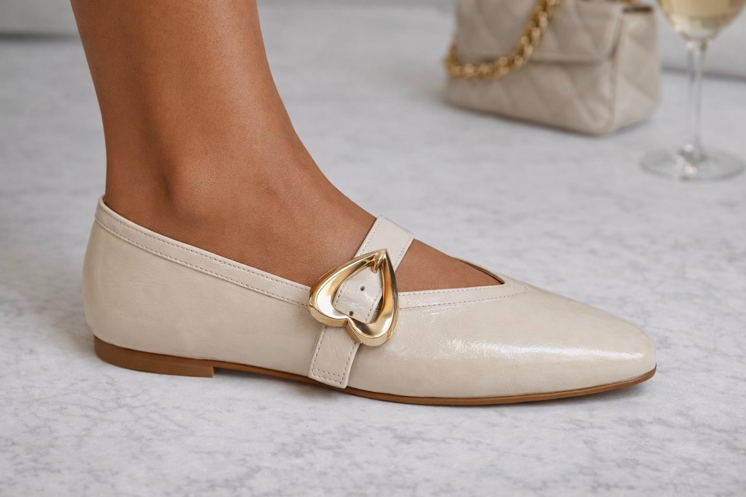 Luna Heart Babet Krem - 