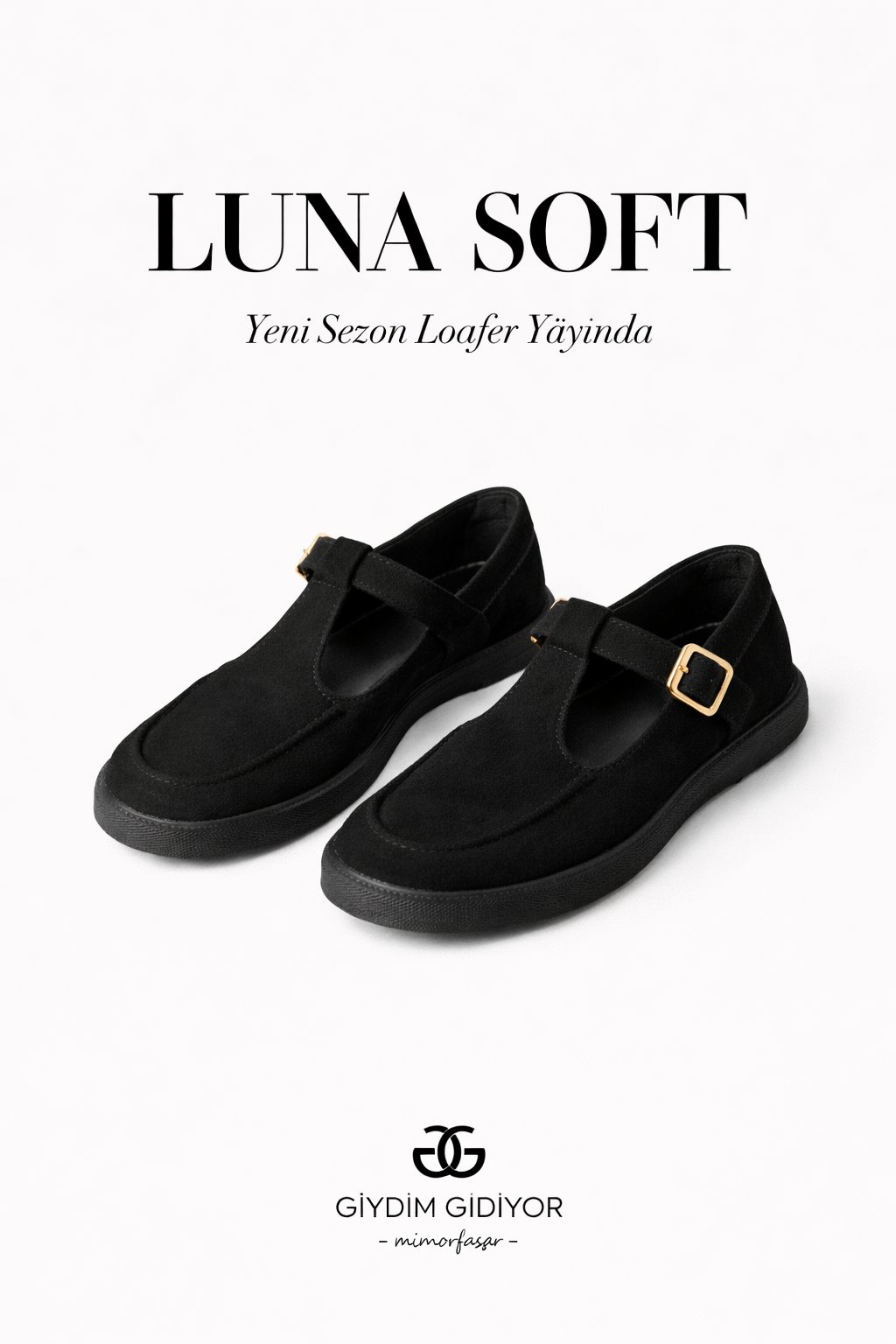 Luna Soft Loafer Siyah - Loafer