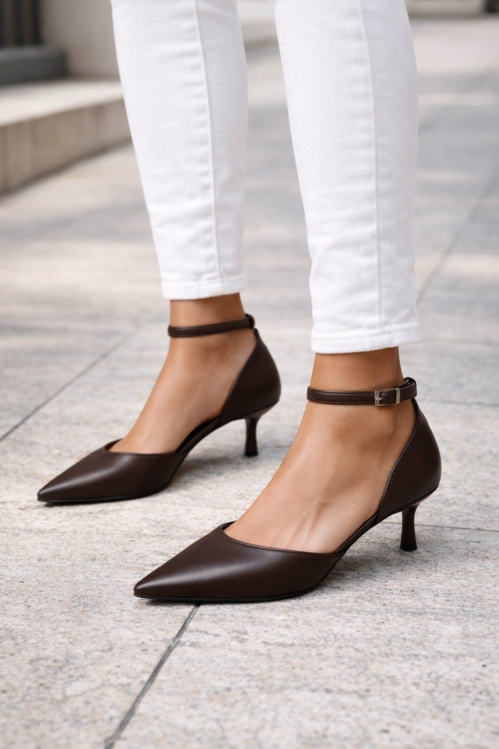 Milano Grace Stiletto Kahverengi - Stiletto