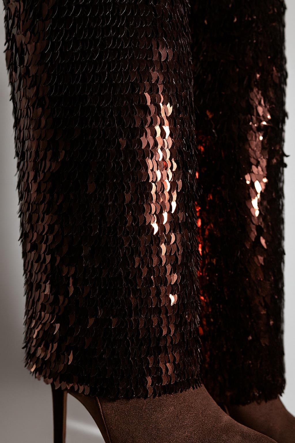 Mimu Özel Tasarım İnce Topuklu Çizme Kahverengi - Özel Tasarım Çizme