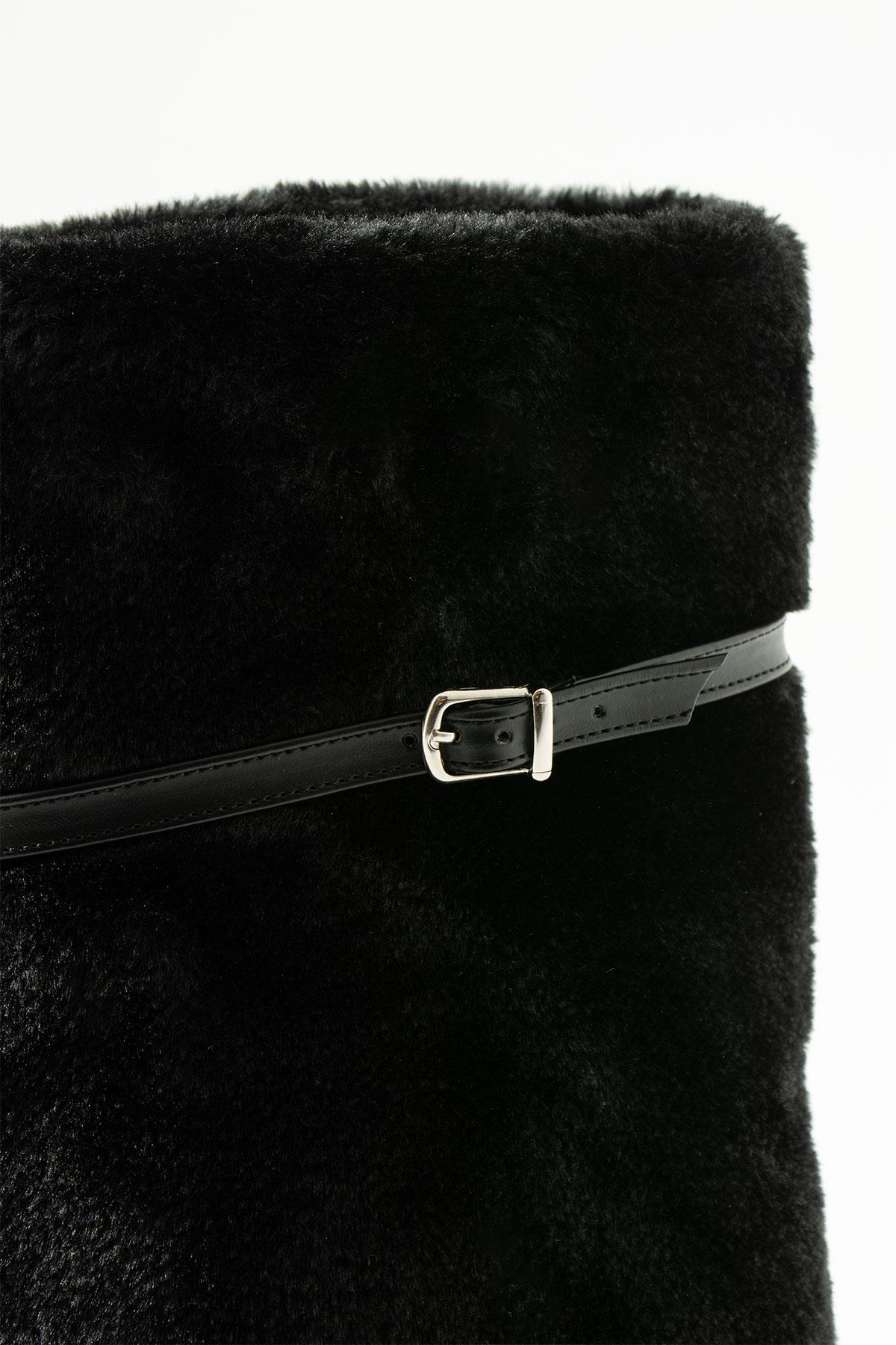 Mints Çizme Siyah - LONG BOOTS