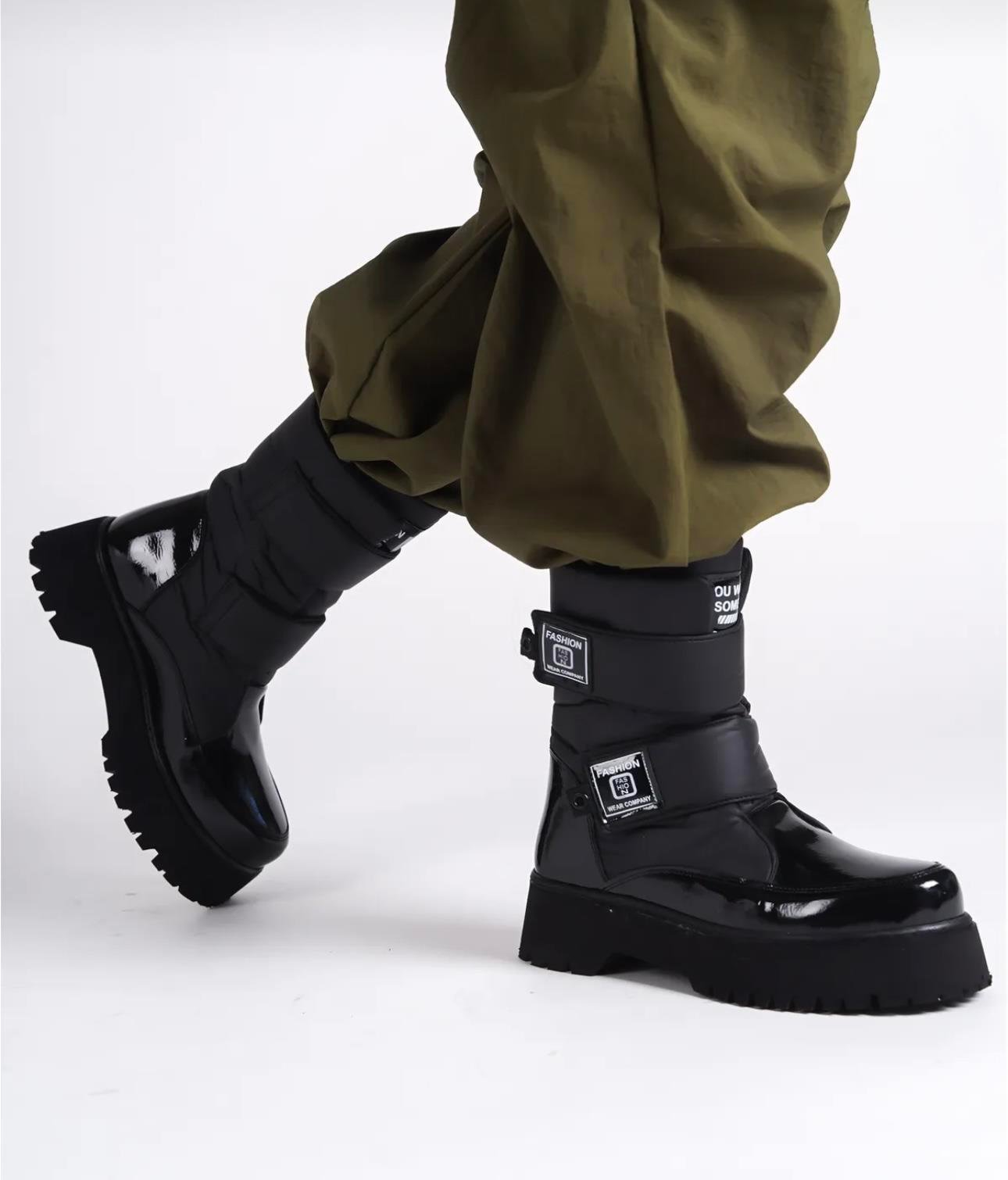 Mirce Bot Siyah - KADIN AYAKKABI