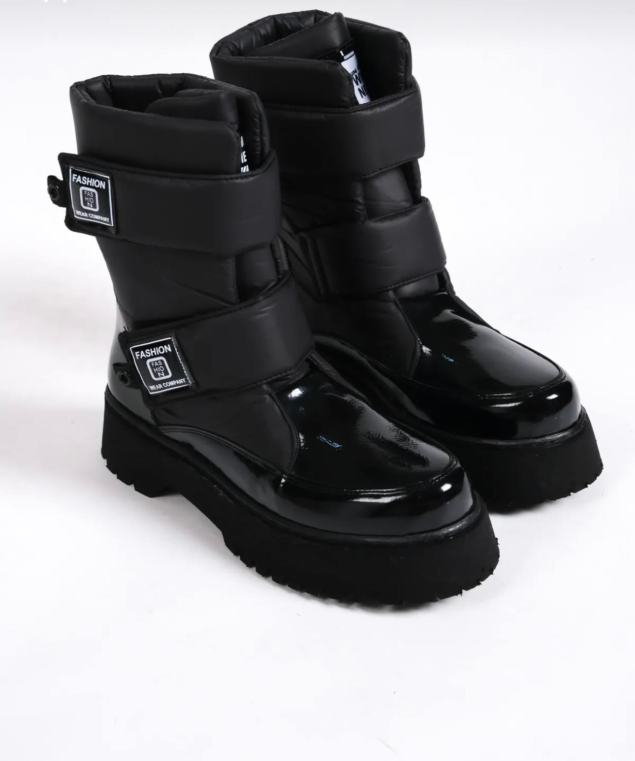 Mirce Bot Siyah - KADIN AYAKKABI