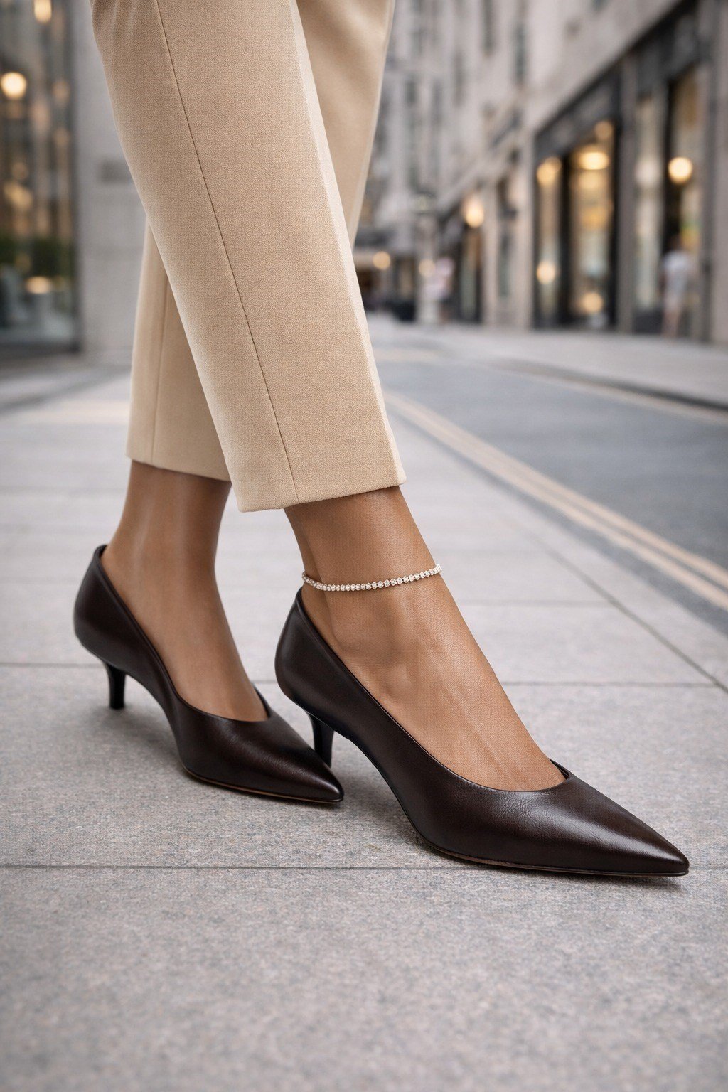 Mireya Stiletto Kahverengi - Stiletto