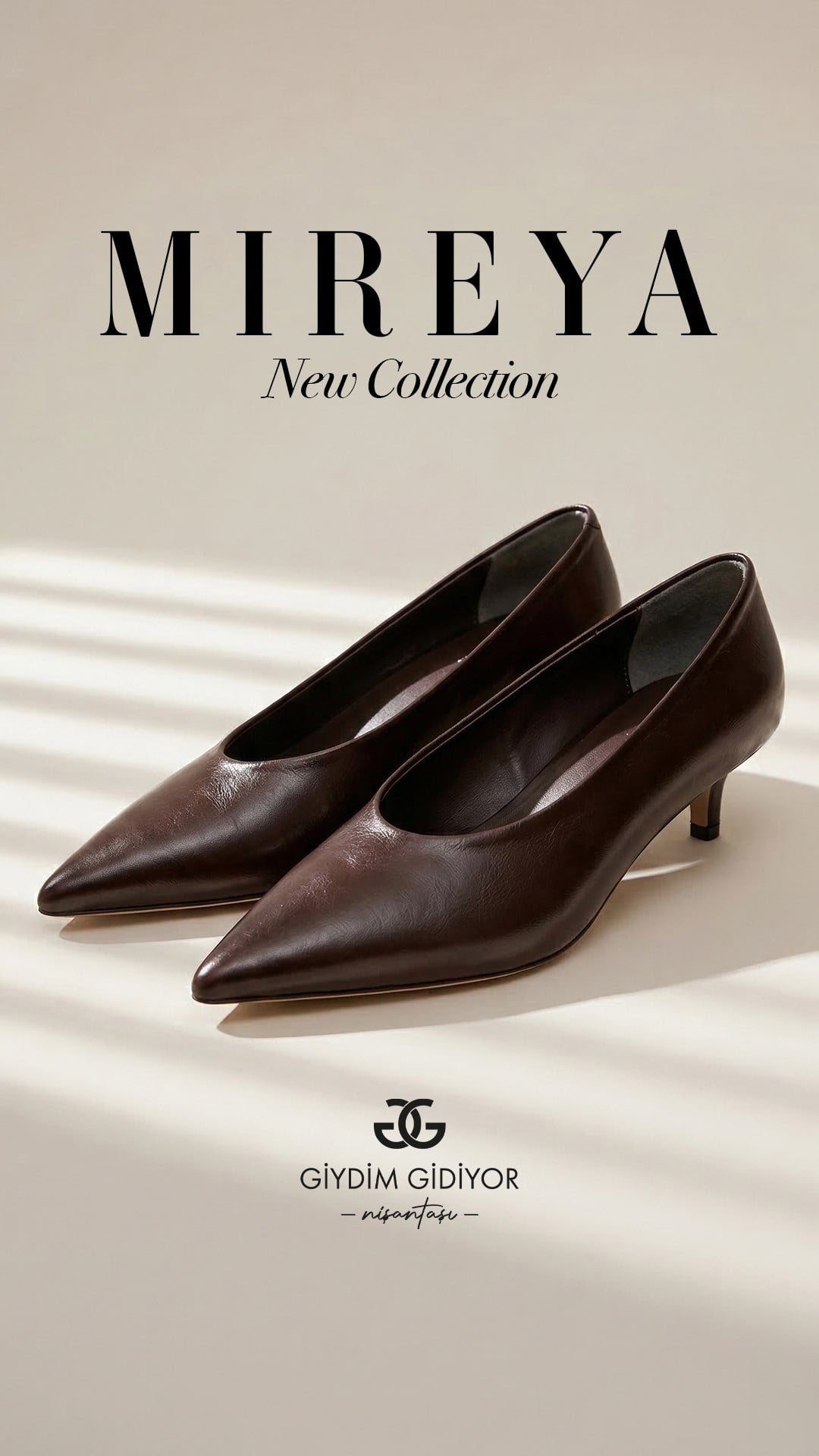 Mireya Stiletto Kahverengi - Stiletto