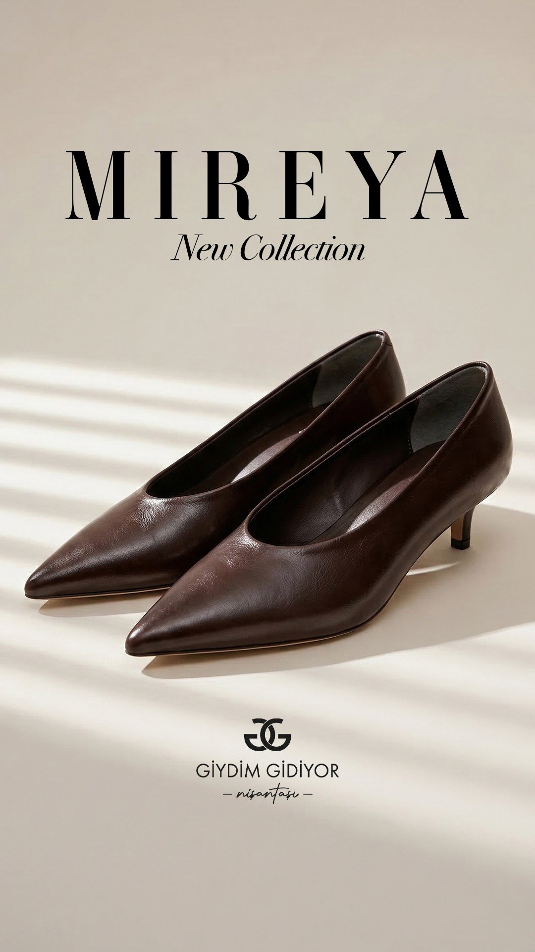Mireya Stiletto Kahverengi - Stiletto