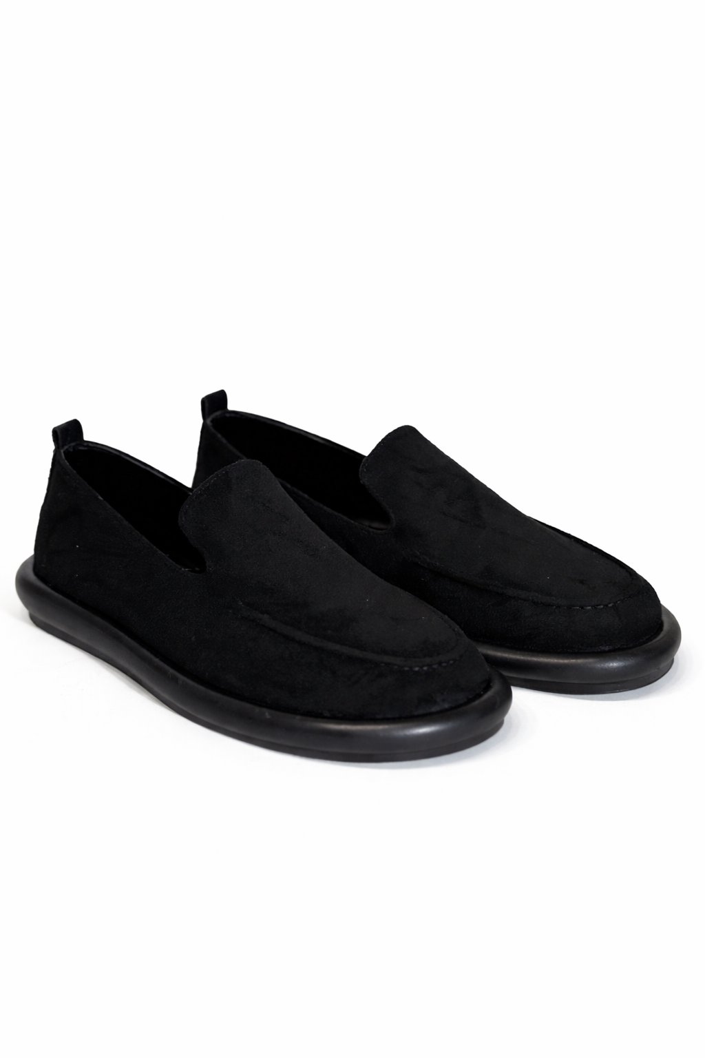 Monako Soft Süet Loafer Siyah - Loafer