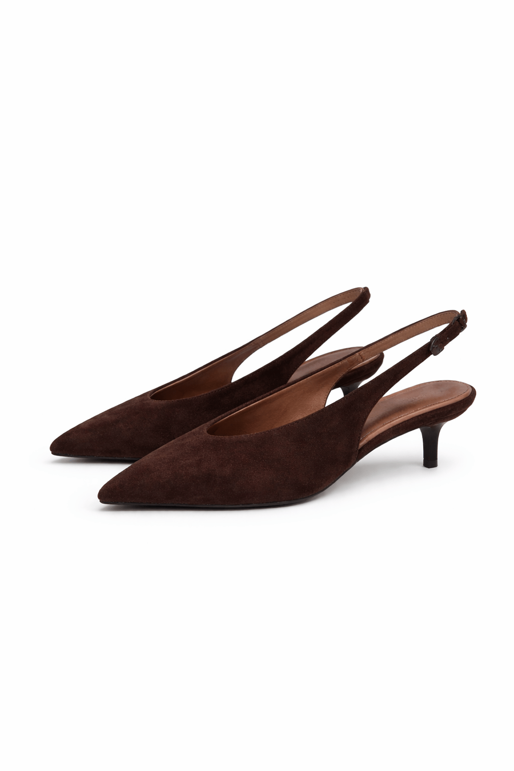 More Süet Stiletto Kahverengi - Stiletto