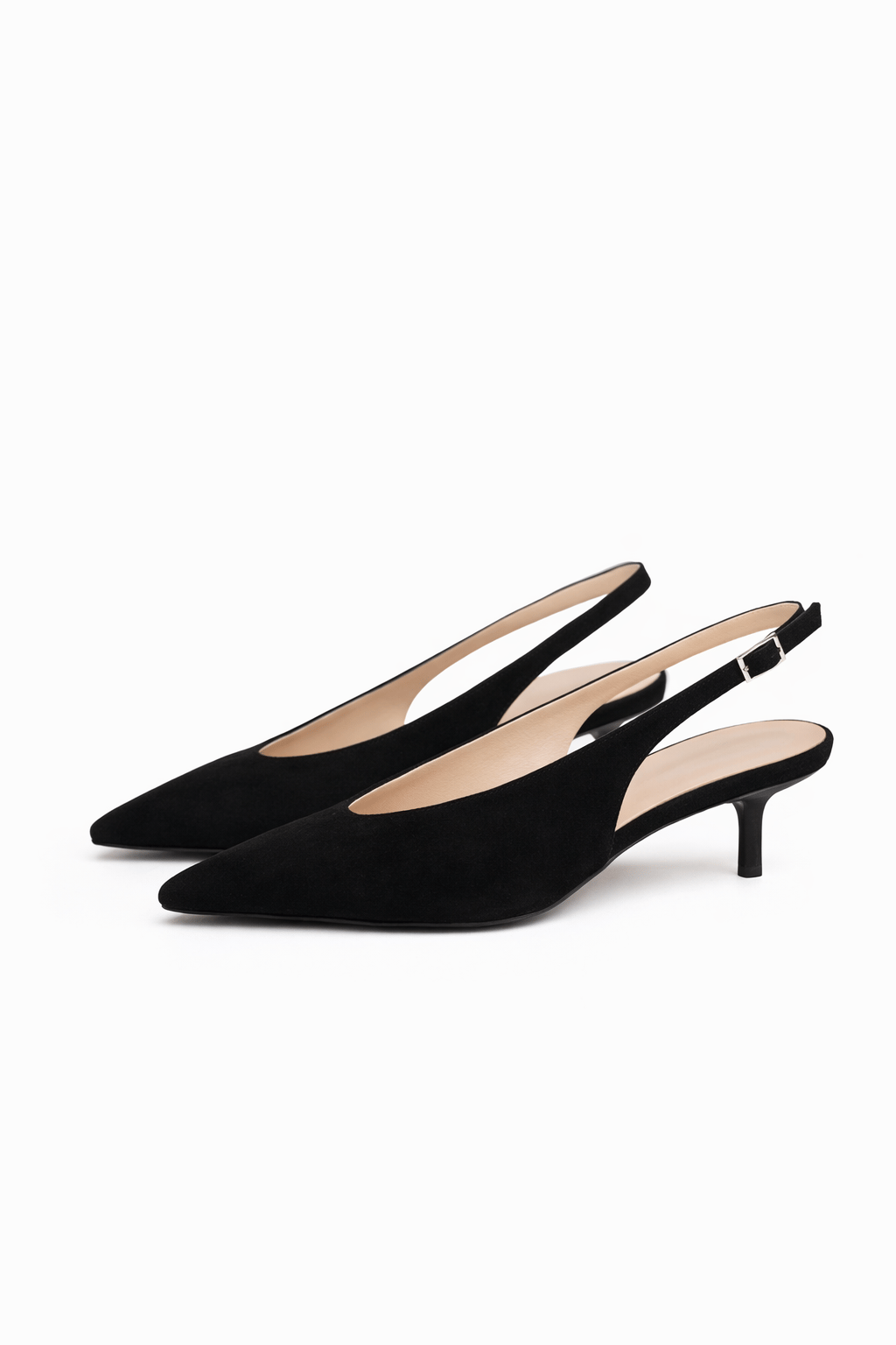 More Süet Stiletto Siyah - Stiletto