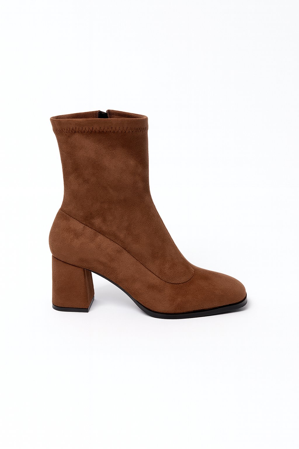 Mouni Süet Bot Kahverengi - Topuklu Bot