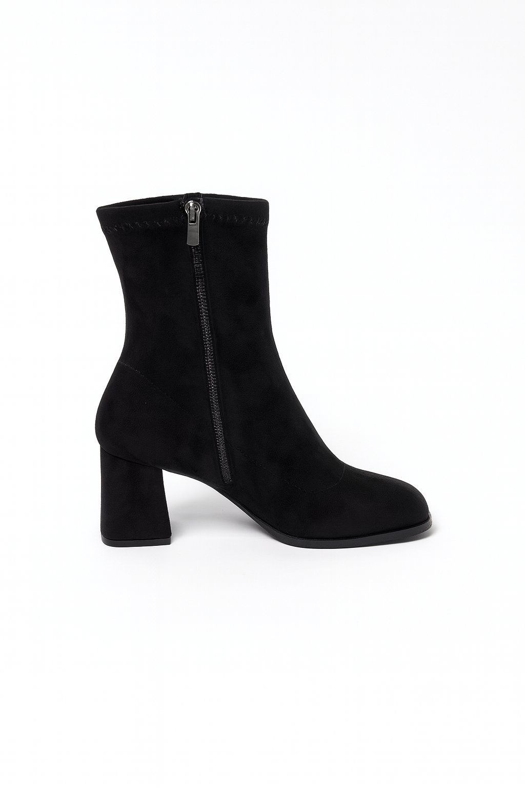 Mouni Süet Bot Siyah - Topuklu Bot