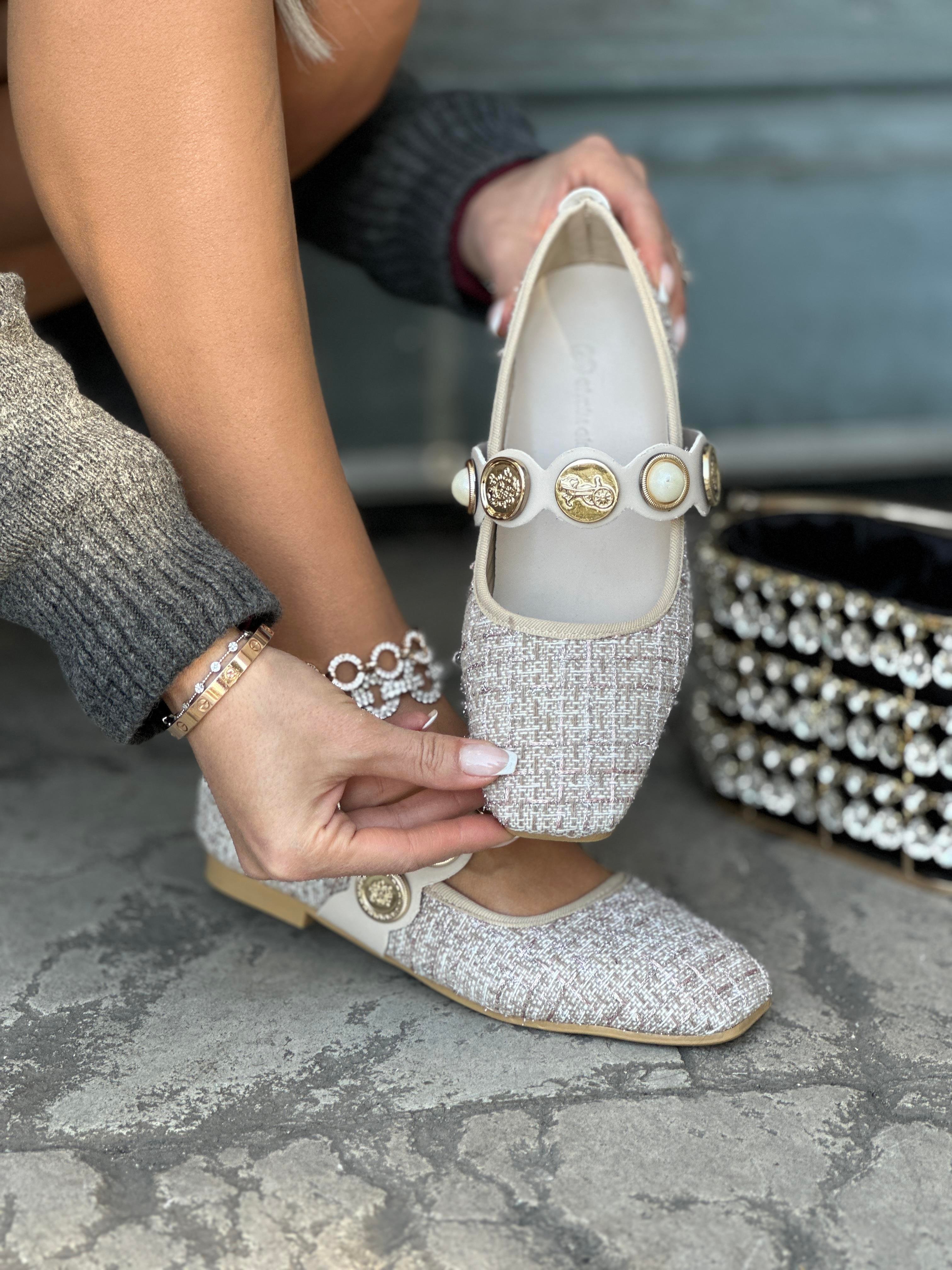 Nate Babet Bej - KADIN AYAKKABI