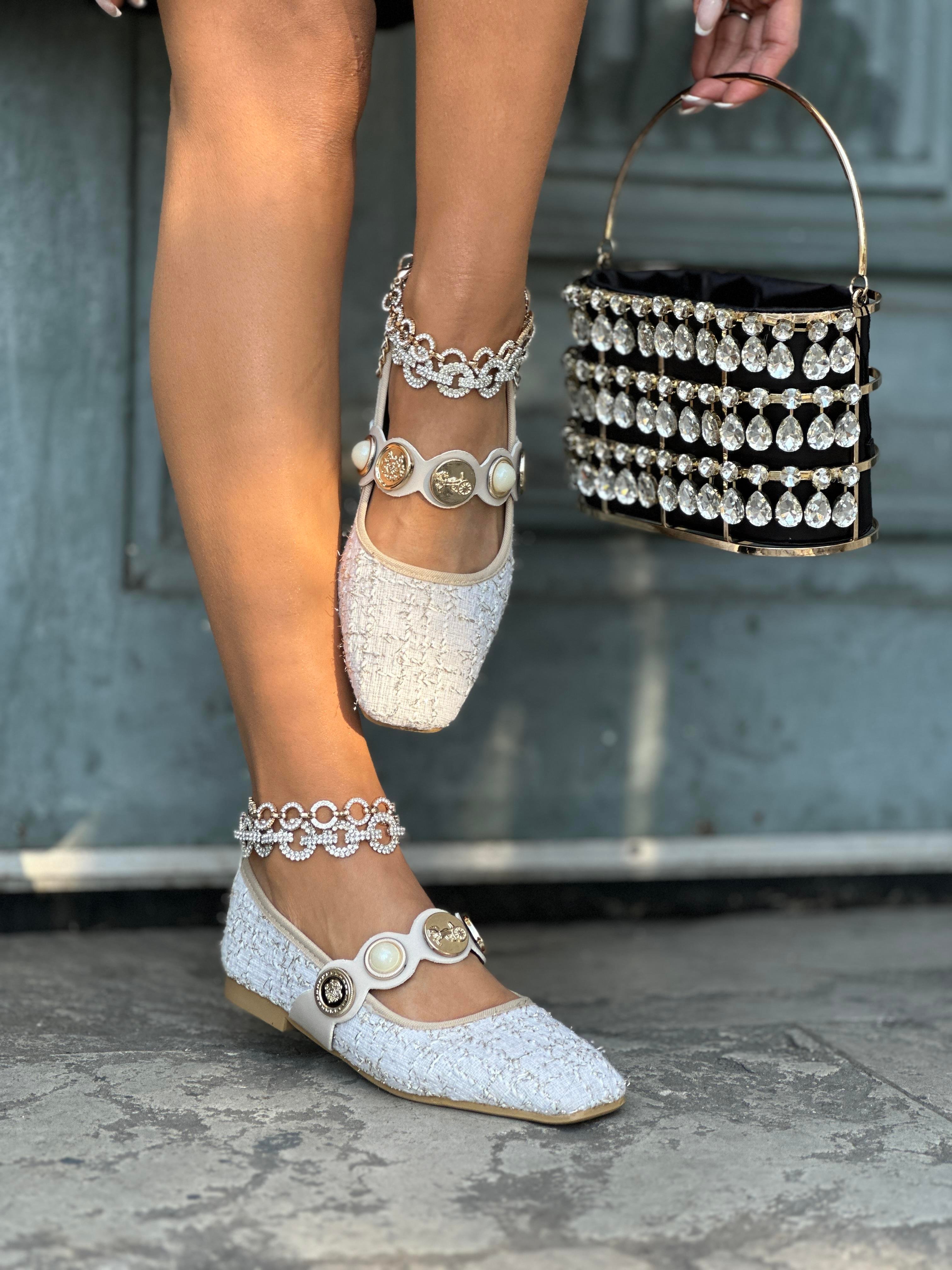 Nate Babet Beyaz - KADIN AYAKKABI