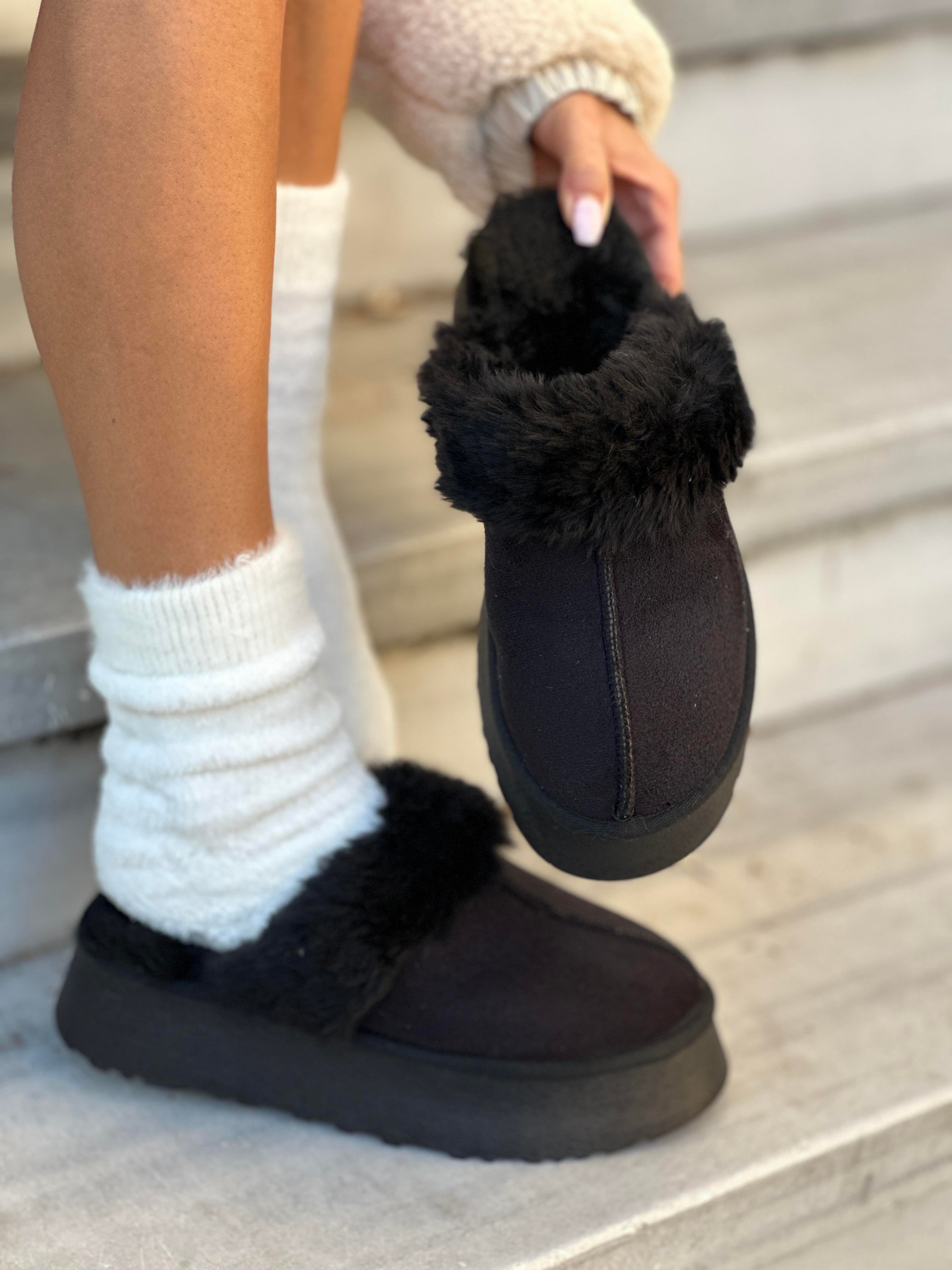 Nazzy Terlik Siyah - WOMAN SHOES