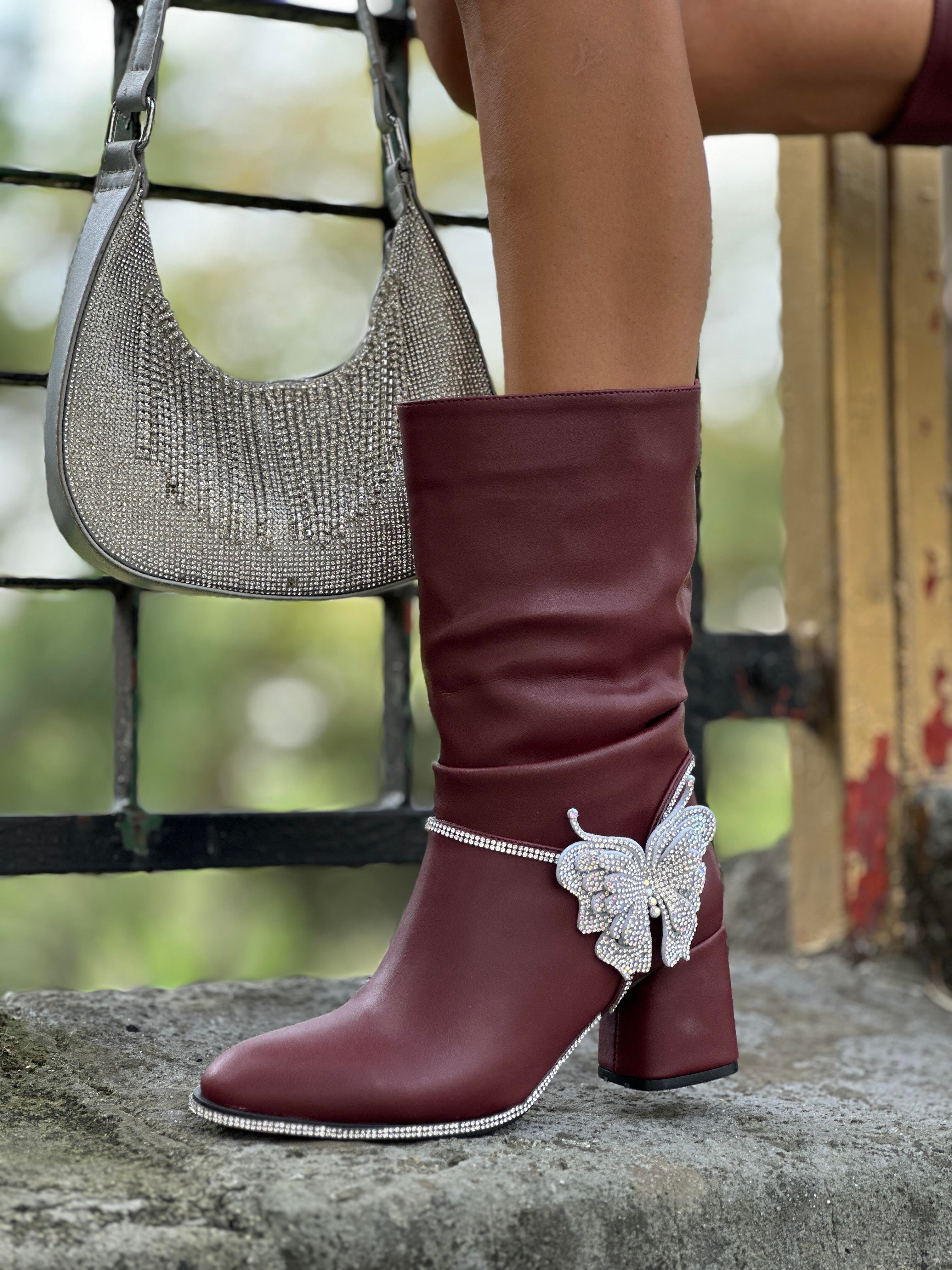 Newal Bot Bordo - ANKLE BOOTS