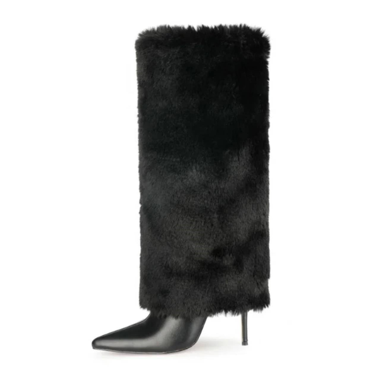 Nicola Long Boot Black - Özel Tasarım Çizme
