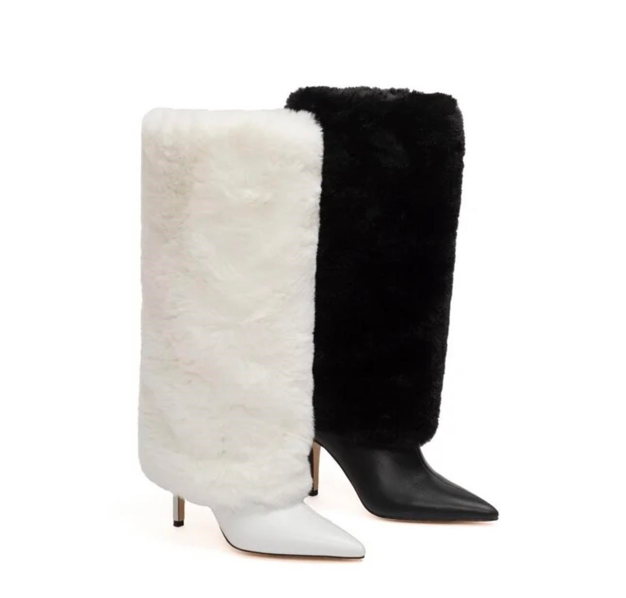 Nicola Long Boot Black - Özel Tasarım Çizme