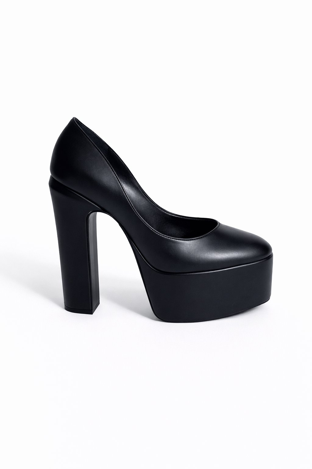 Noctura Platform Topuklu Ayakkabı Siyah - 