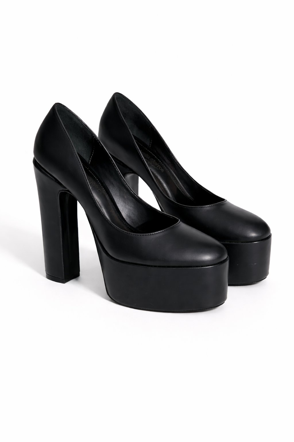 Noctura Platform Topuklu Ayakkabı Siyah - 