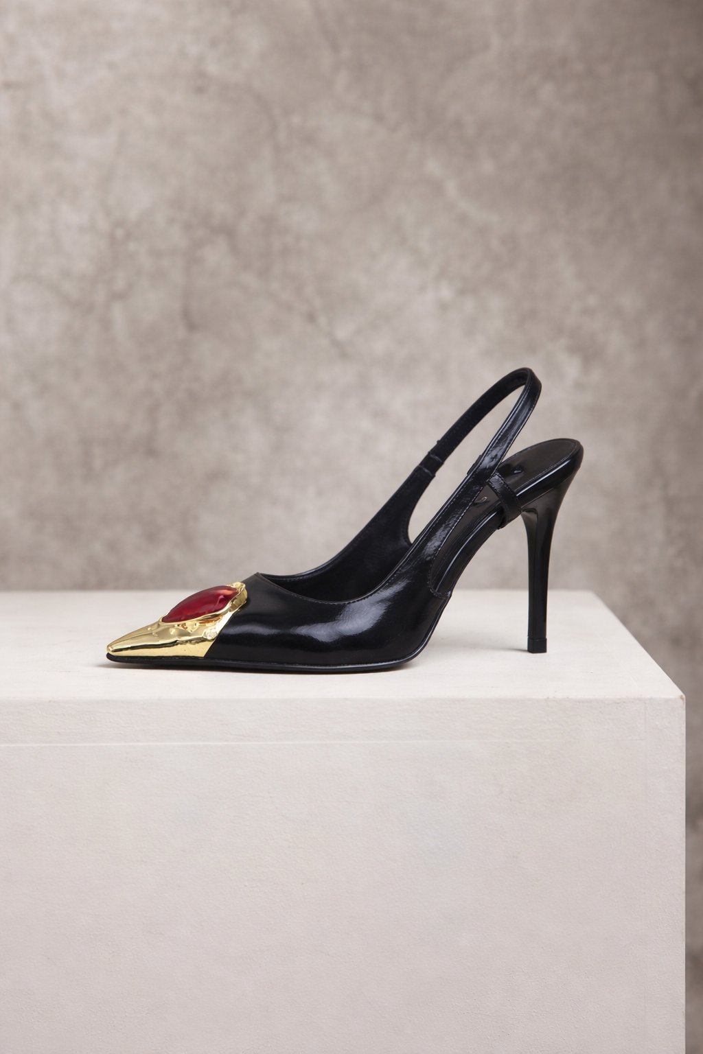 Noir Glam Stiletto Siyah - Stiletto