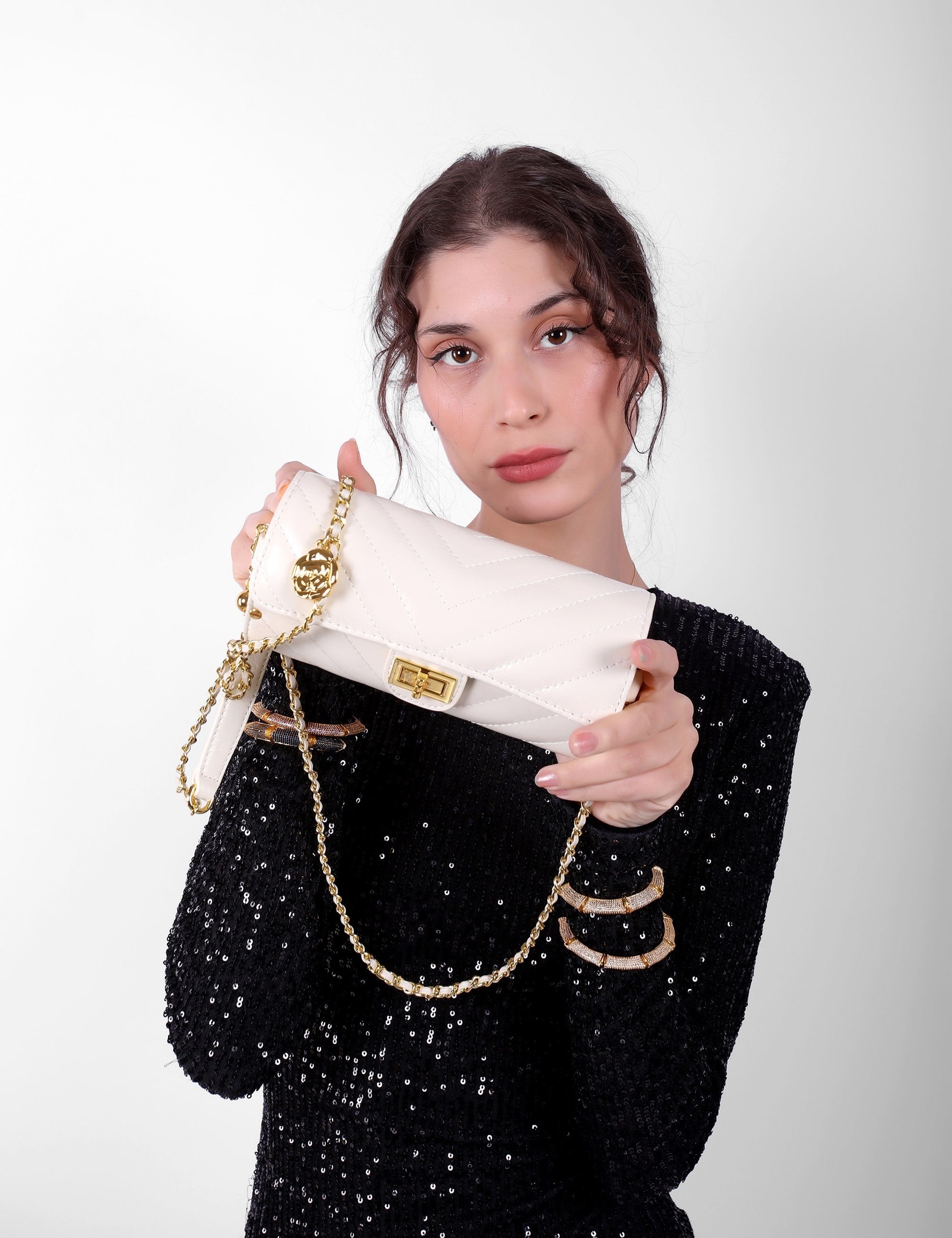 Noor Bag Beige - Portföy Çanta