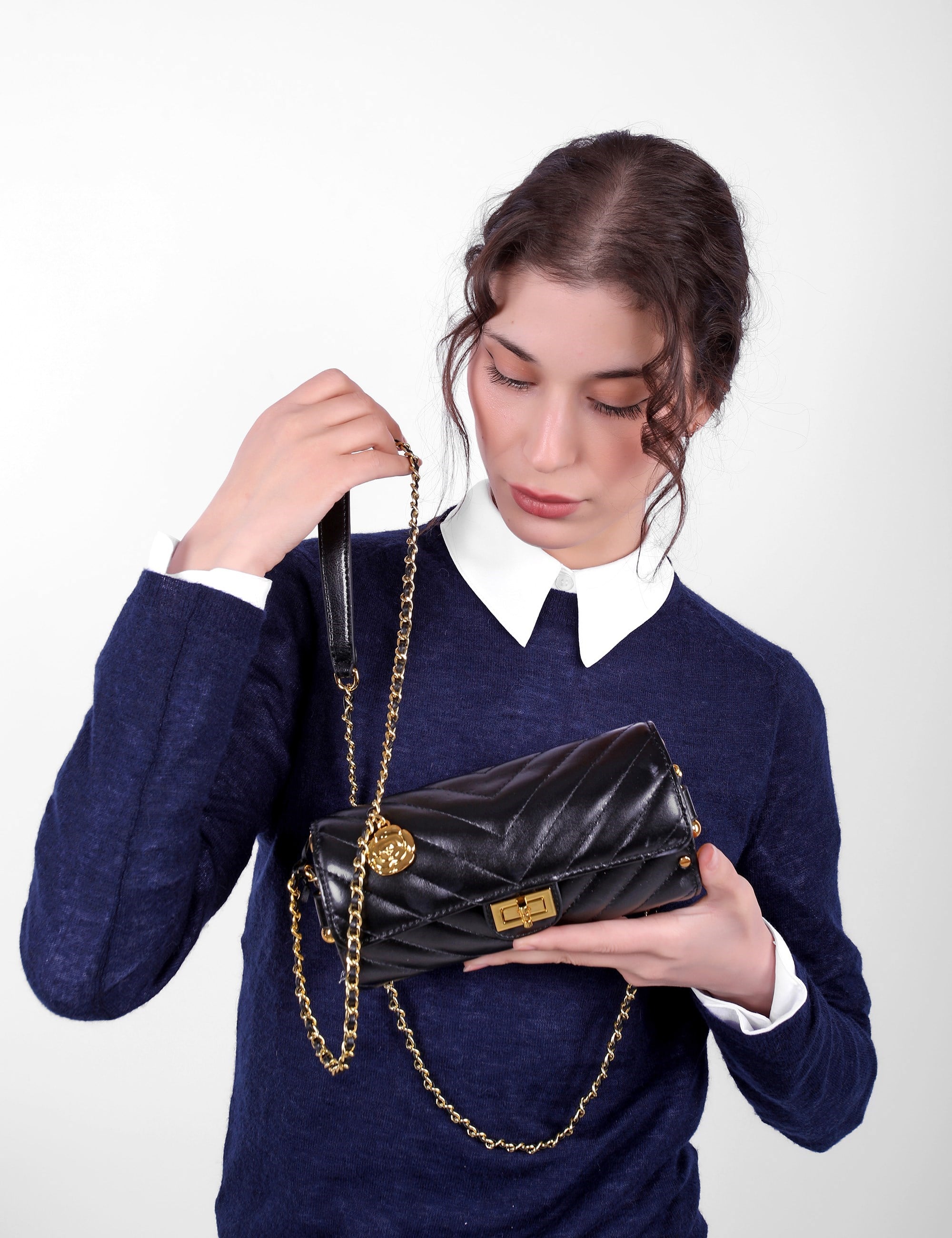 Noor Bag Black - Portföy Çanta