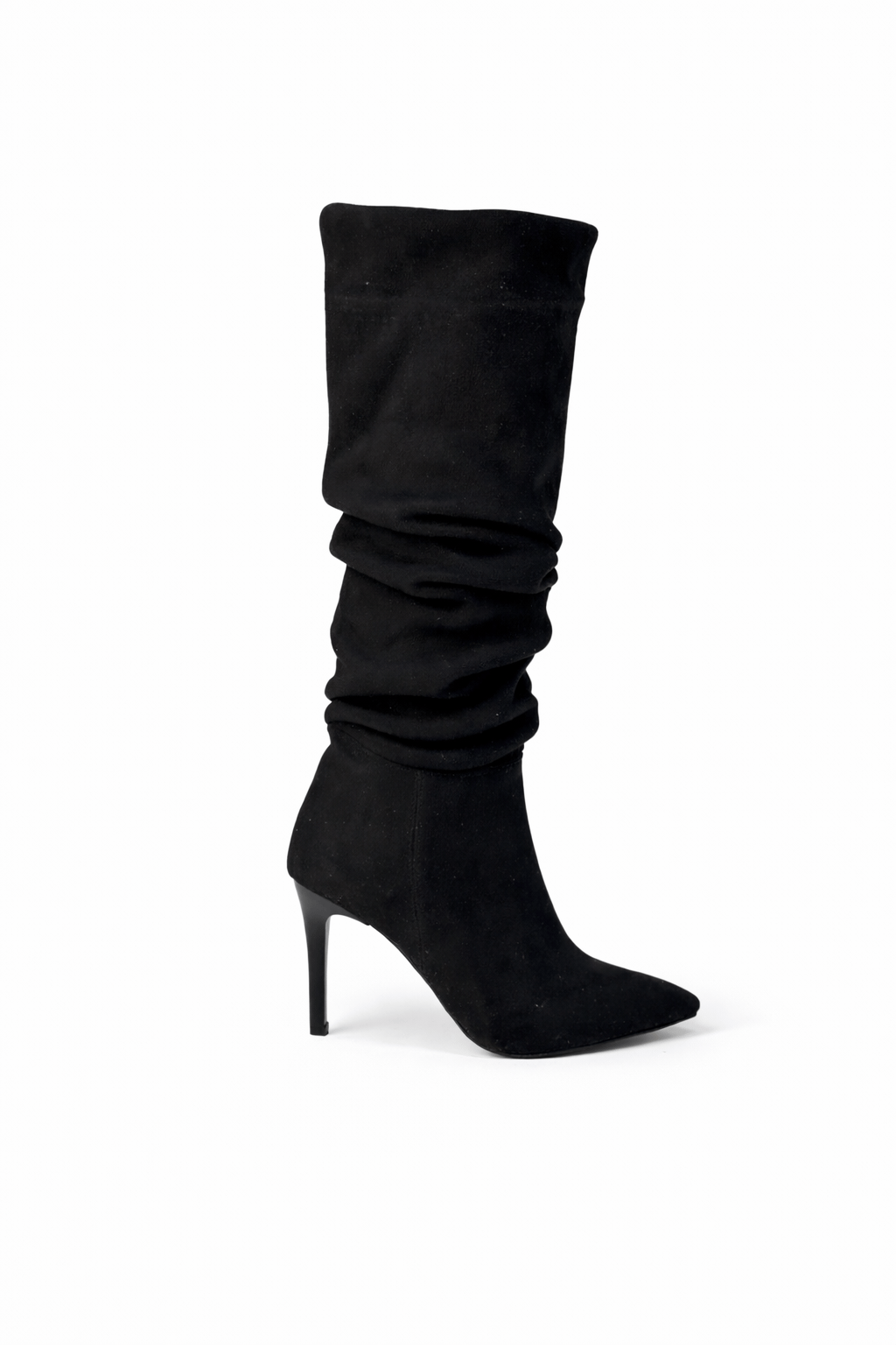 Novely Süet Topuklu Ayakkabı Siyah - Bot & Çizme