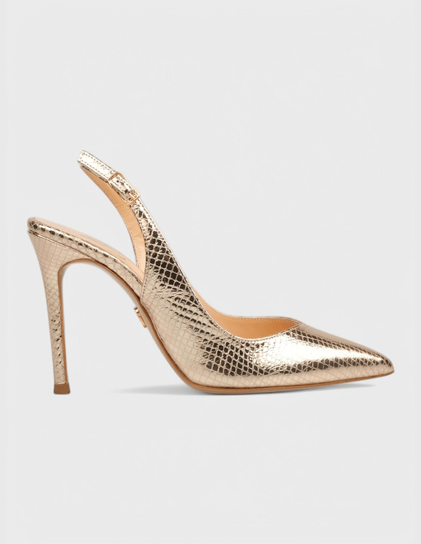 Oise Stiletto Gold - WOMAN SHOES