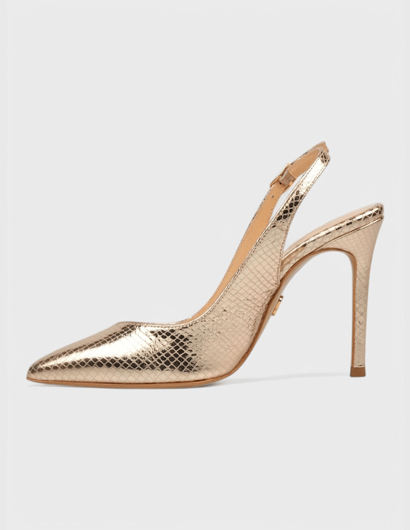 Oise Stiletto Gold - WOMAN SHOES
