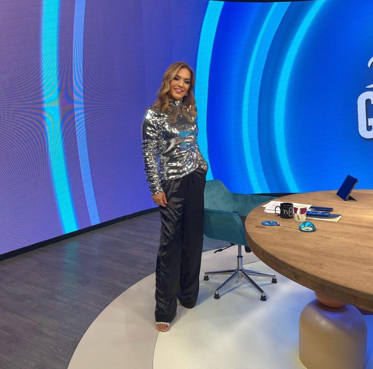 Orla Kristal Taşlı Topuklu Ayakkabı Gümüş - KADIN AYAKKABI