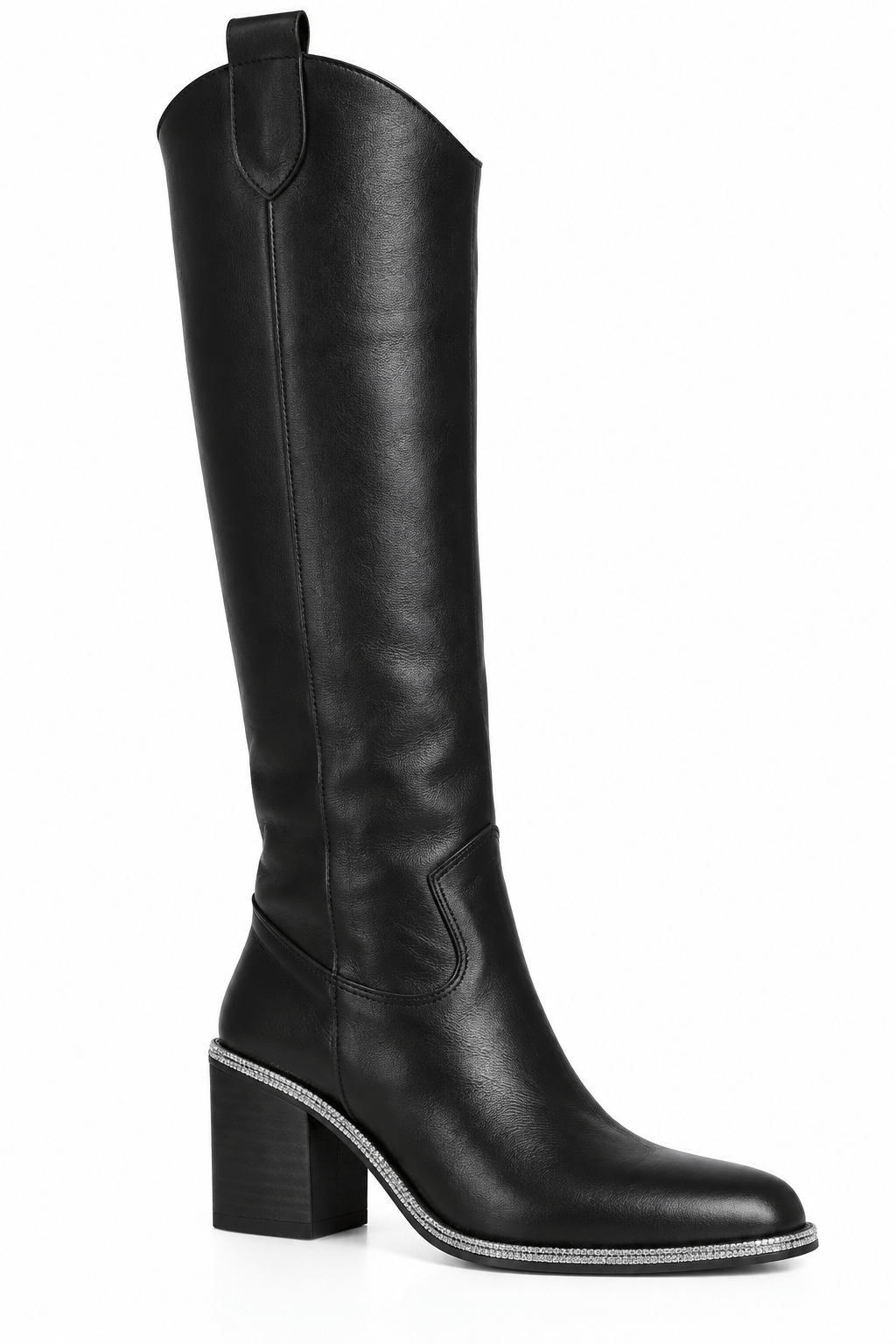 Phoebe Long Boot Black - Cowboy Çizme