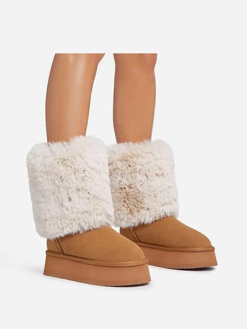 Pofi Bot Kahverengi - WOMAN SHOES